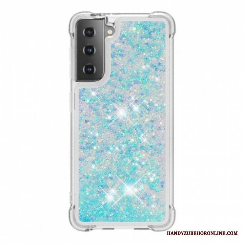 Etui do Samsung Galaxy S21 Plus 5G Pragnienia Cekiny