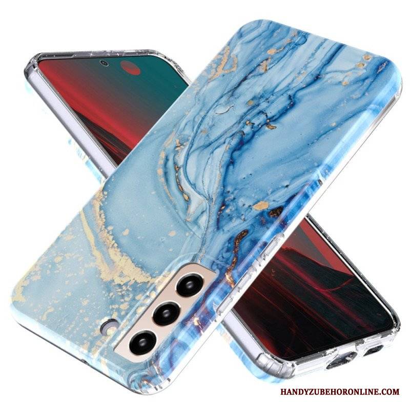 Etui do Samsung Galaxy S22 5G Silikonowy Elastyczny Marmur