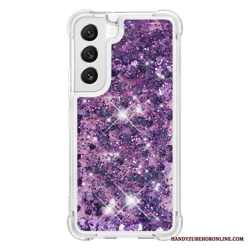 Etui do Samsung Galaxy S23 5G Pragnienia Cekiny