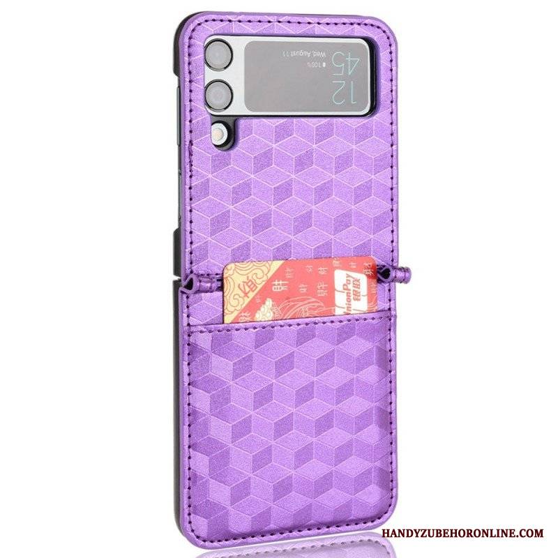 Etui do Samsung Galaxy Z Flip 3 5G Etui Folio Posiadacz Karty Projektu 3d