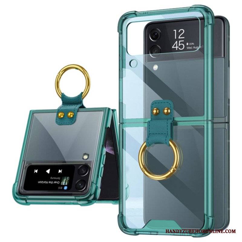 Etui do Samsung Galaxy Z Flip 4 Etui Folio Barwione Pierścieniem Gkk