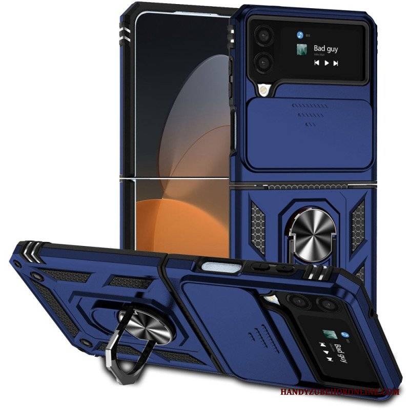 Etui do Samsung Galaxy Z Flip 4 Etui Folio Pierścień Premium / Osłona Obiektywu