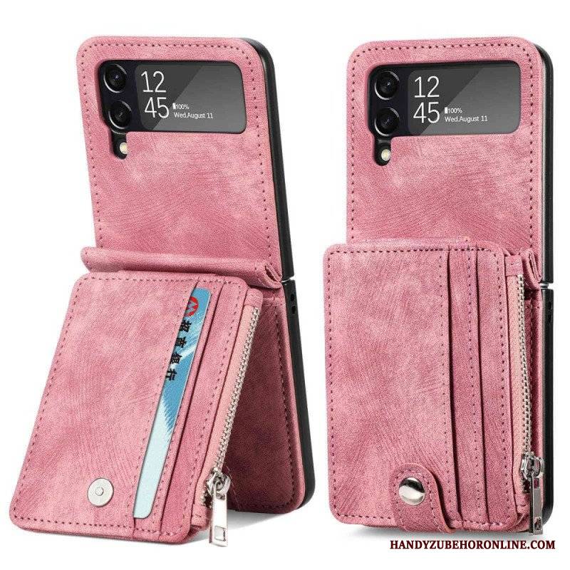 Etui do Samsung Galaxy Z Flip 4 Etui Folio Posiadacz Karty / Portmonetka