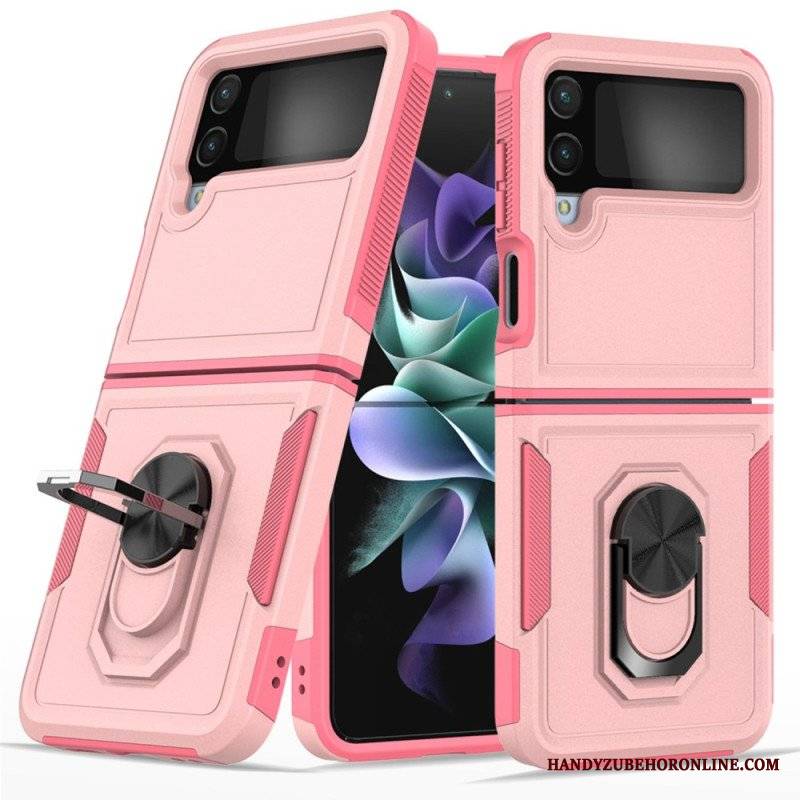 Etui do Samsung Galaxy Z Flip 4 Etui Folio Sztywny Ze Wsparciem Pierścienia