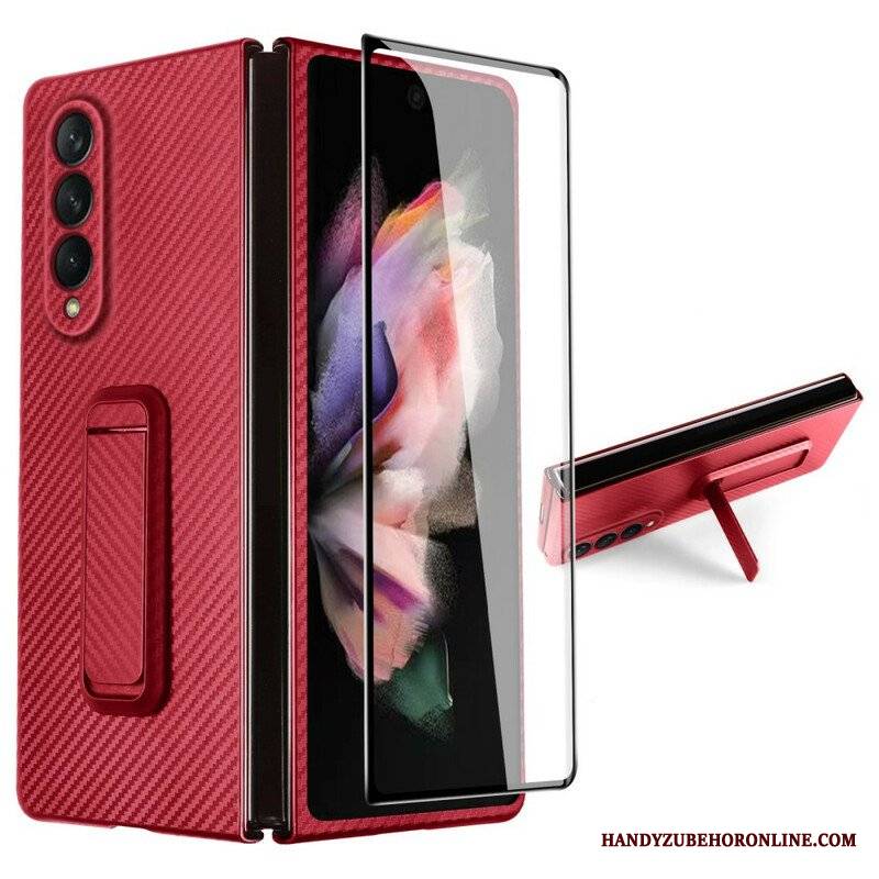 Etui do Samsung Galaxy Z Fold 3 5G Etui Ochronne Wsparcie I Ochraniacz Ekranu