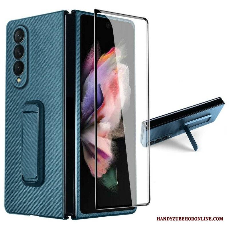 Etui do Samsung Galaxy Z Fold 3 5G Etui Ochronne Wsparcie I Ochraniacz Ekranu