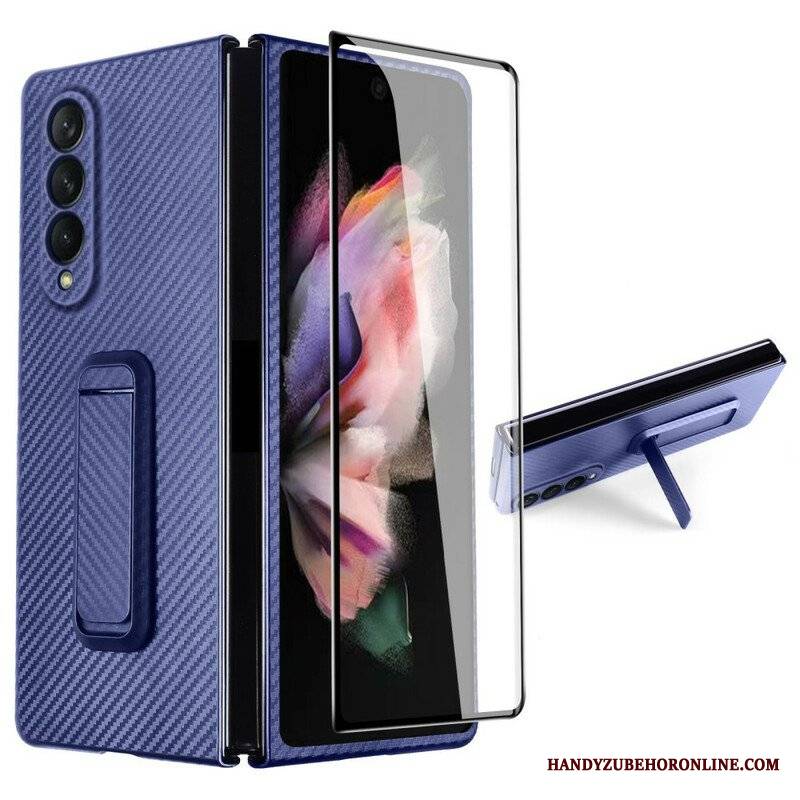 Etui do Samsung Galaxy Z Fold 3 5G Etui Ochronne Wsparcie I Ochraniacz Ekranu