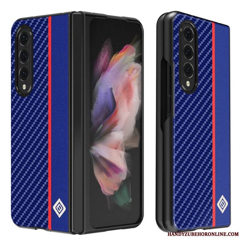 Etui do Samsung Galaxy Z Fold 3 5G Linia Z Włókna Węglowego Lc.imeeke