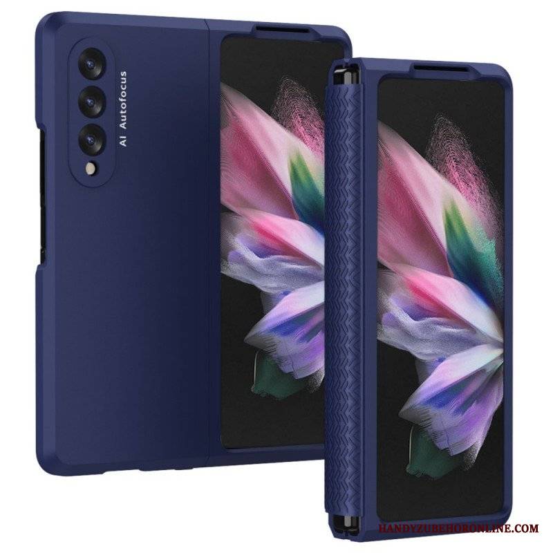 Etui do Samsung Galaxy Z Fold 3 5G Z Osłoną Ekranu I Zawiasem