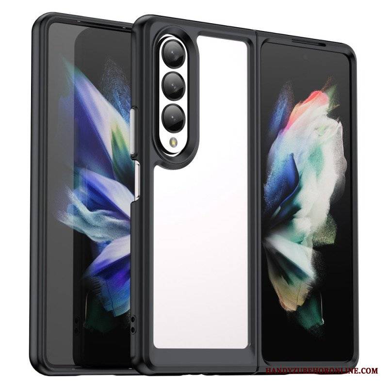 Etui do Samsung Galaxy Z Fold 4 Kolor Tworzywa Sztucznego