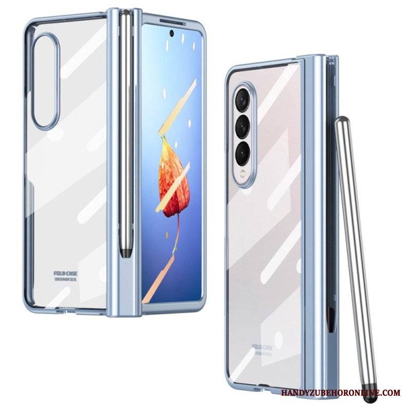 Etui do Samsung Galaxy Z Fold 4 Matowa Skorupa Z Rysikiem