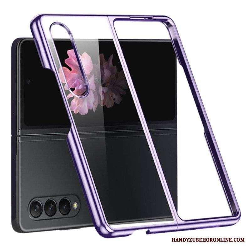 Etui do Samsung Galaxy Z Fold 4 Przezroczysty Metalik