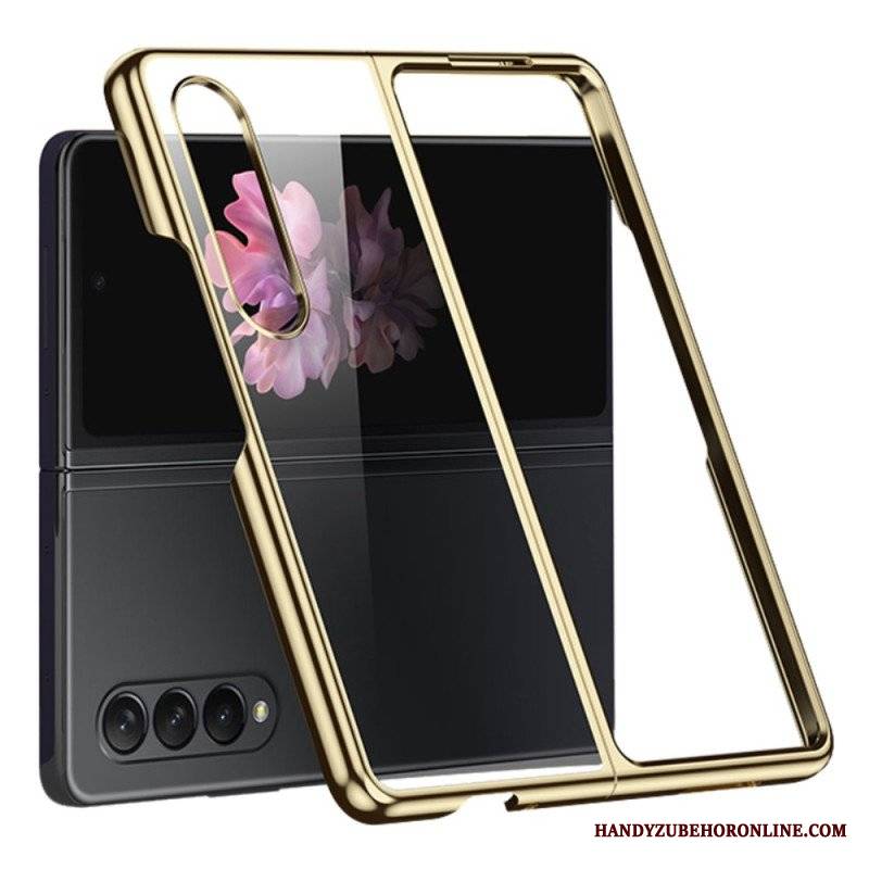 Etui do Samsung Galaxy Z Fold 4 Przezroczysty Metalik