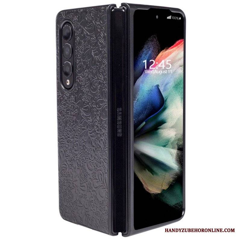 Etui do Samsung Galaxy Z Fold 4 Reliefowa Arabeska