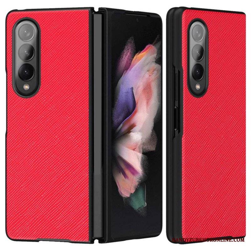 Etui do Samsung Galaxy Z Fold 4 Tkana Tekstura