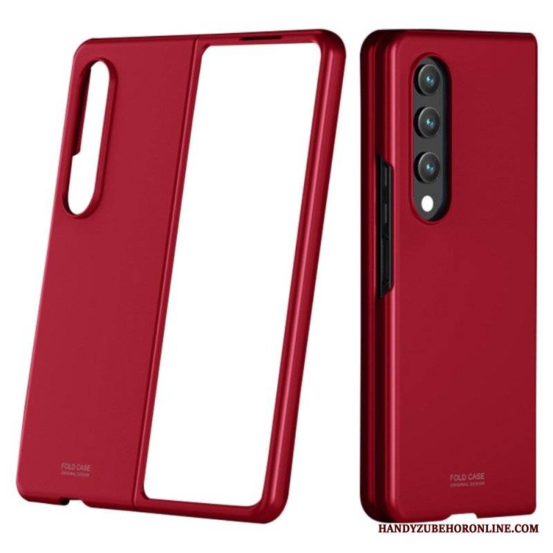 Etui do Samsung Galaxy Z Fold 4 Ultra Cienki Dotyk Skóry