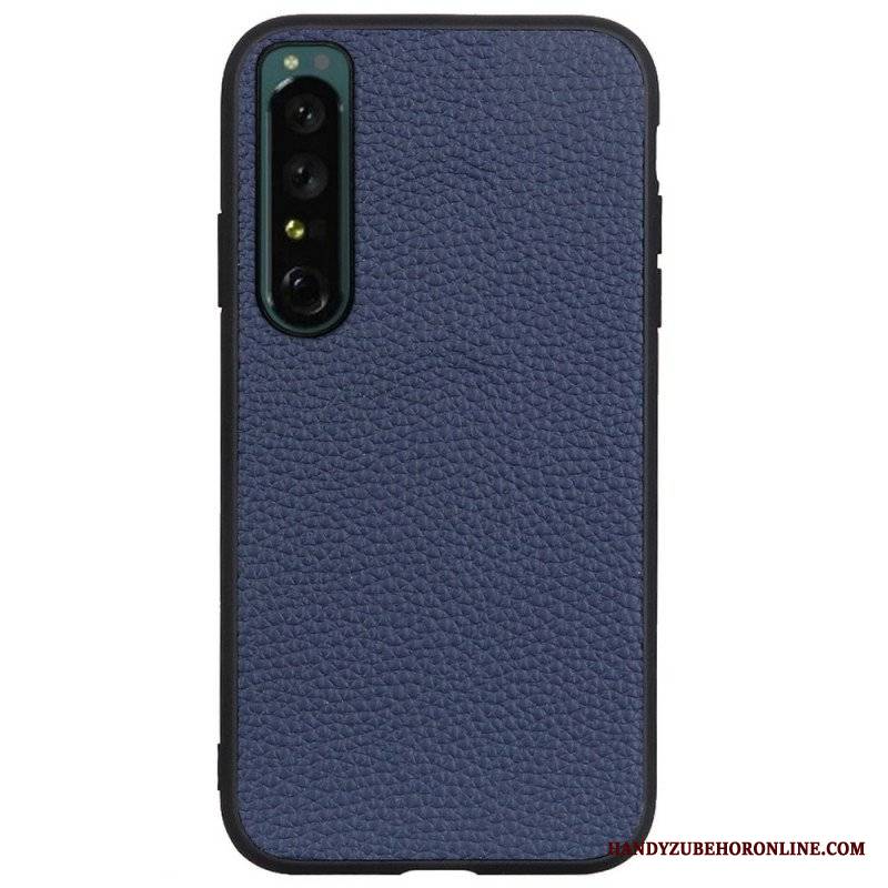 Etui do Sony Xperia 1 IV Hybrydowa Skóra Naturalna