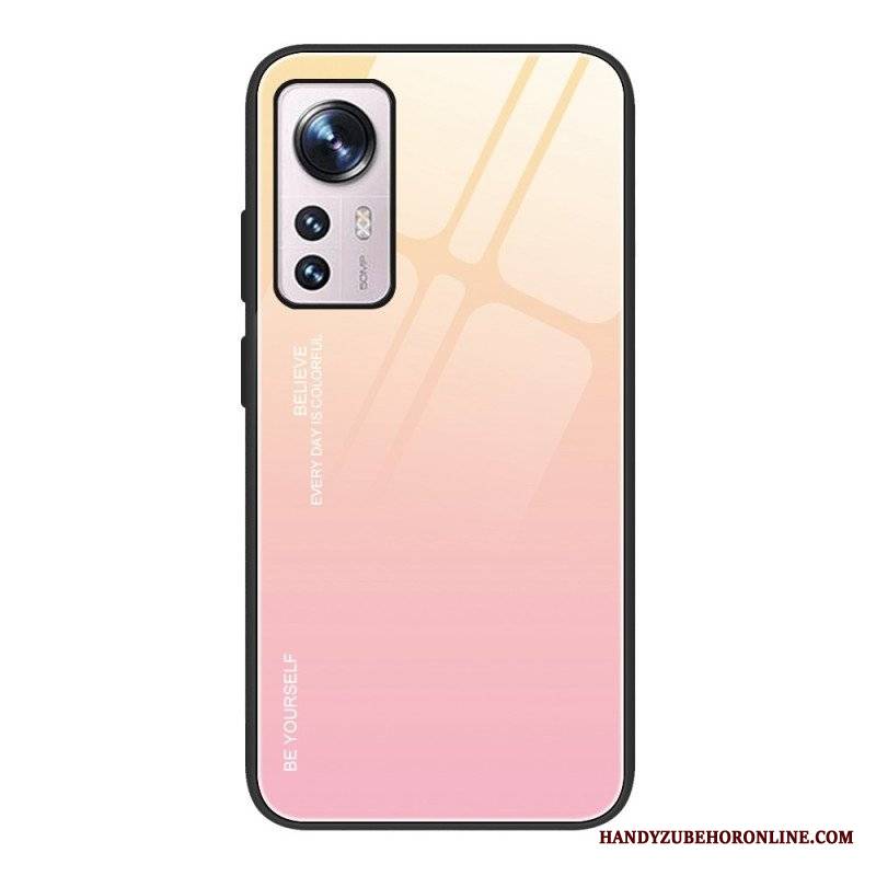 Etui do Xiaomi 12 / 12X Szkło Hartowane Bądź Sobą