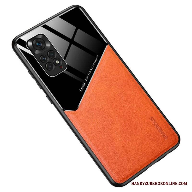 Etui do Xiaomi Redmi Note 11 / 11S Magnetyczny Efekt Skóry