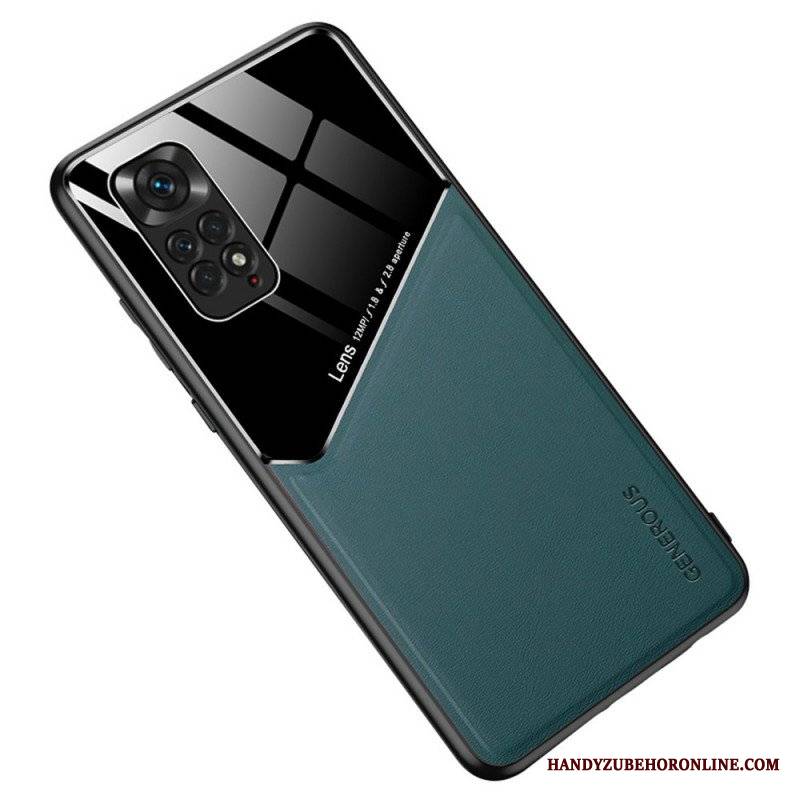 Etui do Xiaomi Redmi Note 11 / 11S Magnetyczny Efekt Skóry