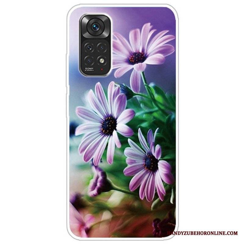 Etui do Xiaomi Redmi Note 11 Pro / 11 Pro 5G Realistyczne Kwiaty