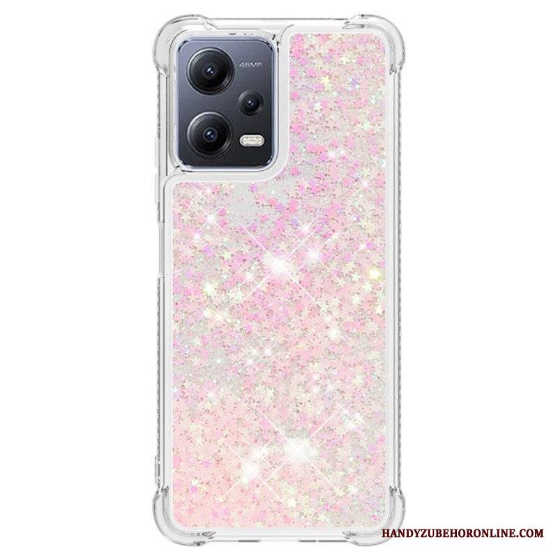 Etui do Xiaomi Redmi Note 12 5G Kolorowe Cekiny