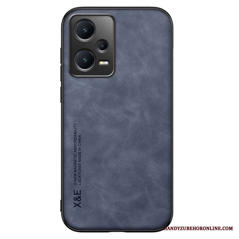 Etui do Xiaomi Redmi Note 12 Pro Plus Skóra Z Efektem Skóry X&e