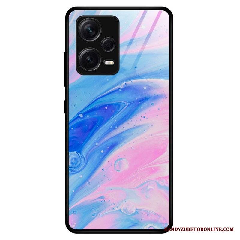 Etui do Xiaomi Redmi Note 12 Pro Plus Szkło Hartowane W Kolorach Marmuru