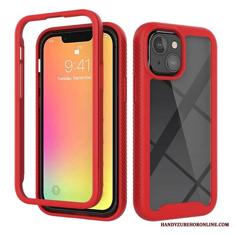 Etui do iPhone 13 Mini Hybrydowe Silikonowe Krawędzie