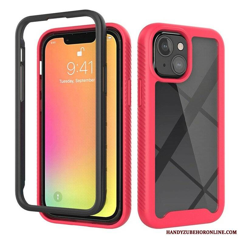 Etui do iPhone 13 Mini Hybrydowe Silikonowe Krawędzie