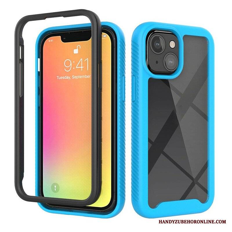 Etui do iPhone 13 Mini Hybrydowe Silikonowe Krawędzie