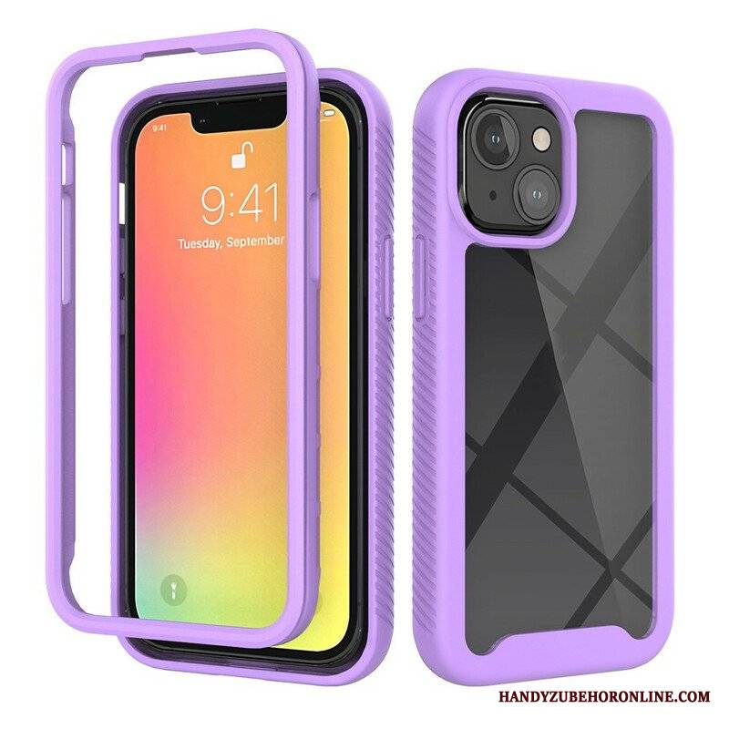 Etui do iPhone 13 Mini Hybrydowe Silikonowe Krawędzie