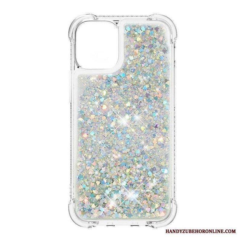 Etui do iPhone 13 Mini Pragnienia Cekiny