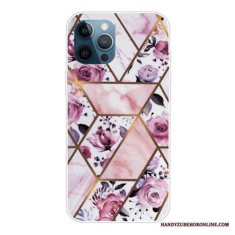 Etui do iPhone 13 Pro Geometria Marmuru