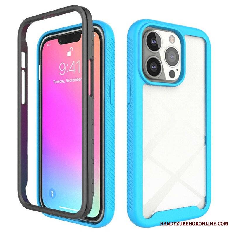 Etui do iPhone 13 Pro Hybrydowe Silikonowe Krawędzie