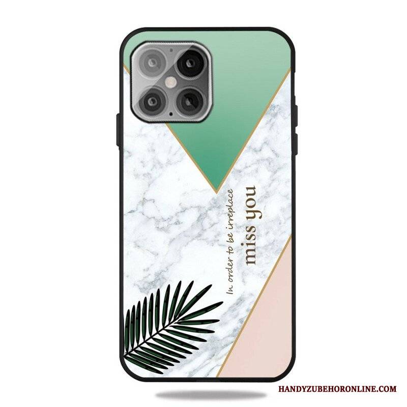 Etui do iPhone 13 Pro Stylizowany Marmur