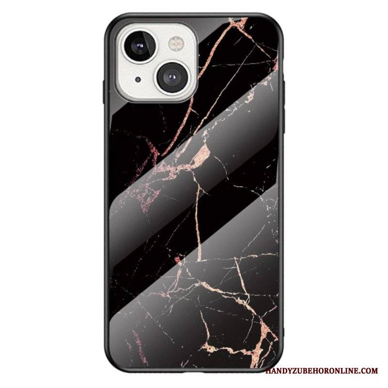 Etui do iPhone 14 Marmurowe Szkło Hartowane