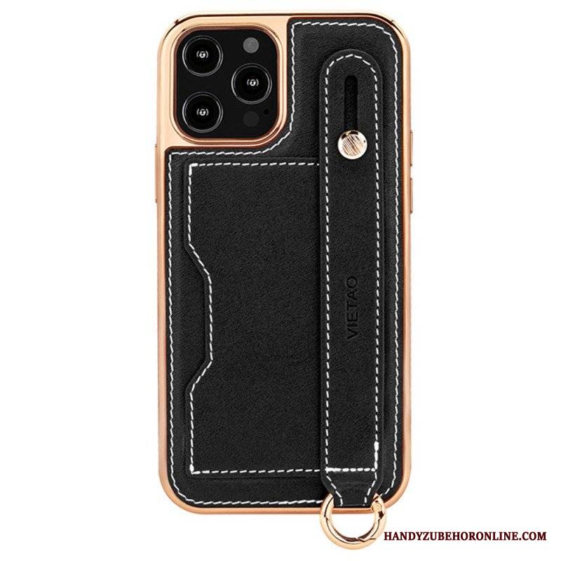 Etui do iPhone 14 Pro Etui Na Karty Z Paskiem Podtrzymującym Vietao