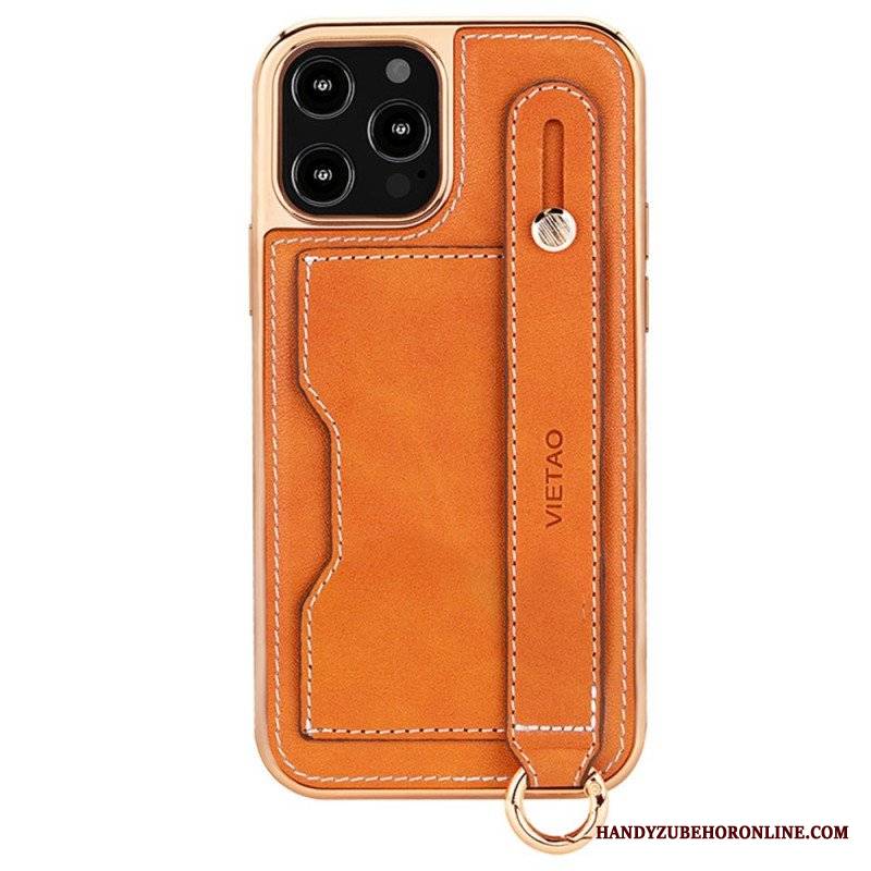 Etui do iPhone 14 Pro Etui Na Karty Z Paskiem Podtrzymującym Vietao