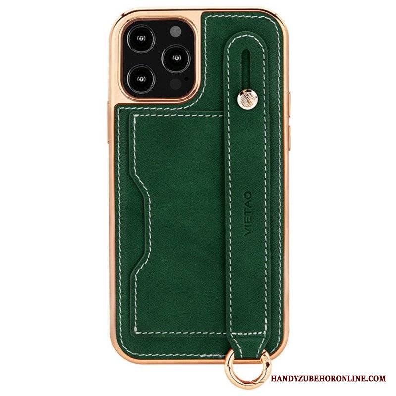 Etui do iPhone 14 Pro Etui Na Karty Z Paskiem Podtrzymującym Vietao