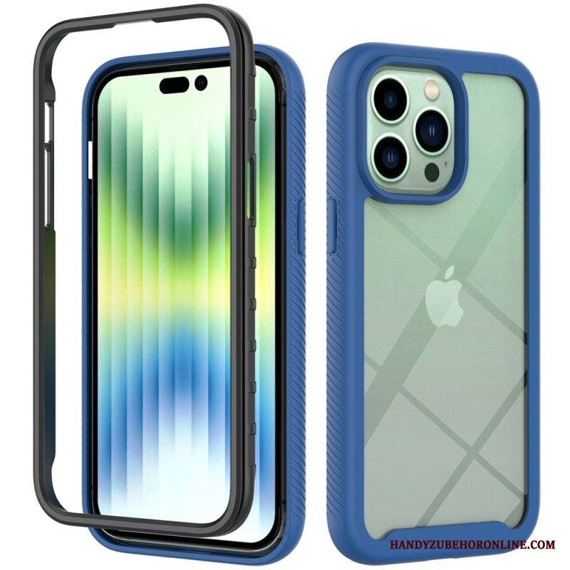 Etui do iPhone 14 Pro Max Hybrydowy Zderzak Ramy