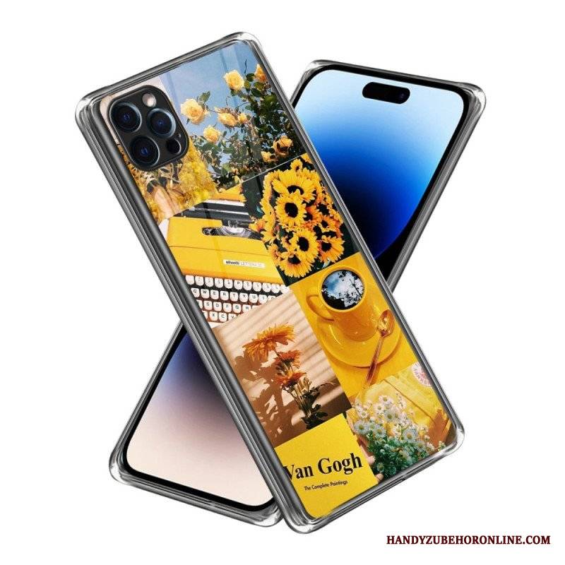 Etui do iPhone 14 Pro Max Intensywne Słoneczniki