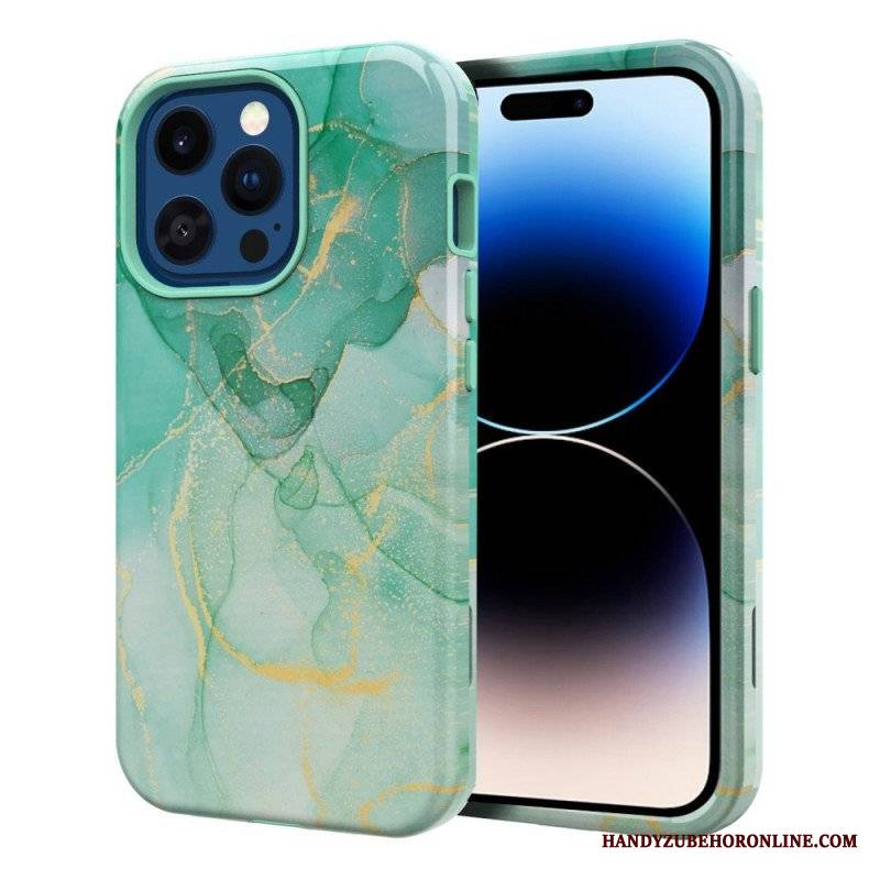 Etui do iPhone 14 Pro Max Wspaniały Marmur