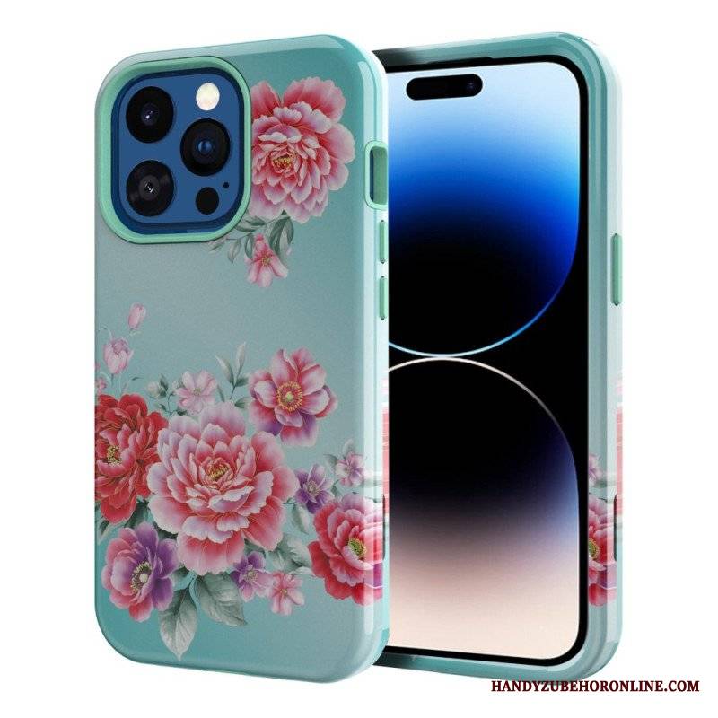 Etui do iPhone 14 Pro Max Zabytkowe Kwiaty