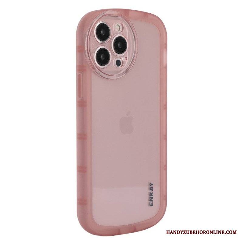 Etui do iPhone 14 Pro Silikonowa Mata Enkay