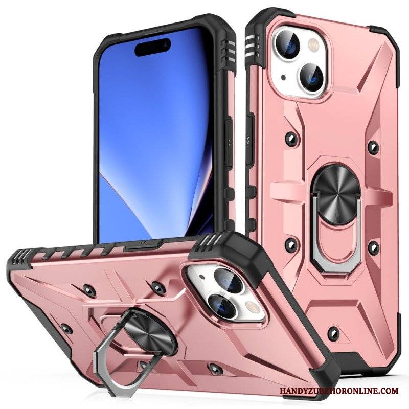 Etui do iPhone 15 Plus Magnetyczny Pierścień Podtrzymujący