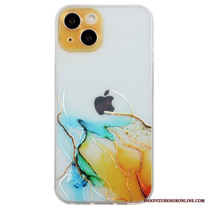 Etui do iPhone 15 Plus Styl Marmurowy