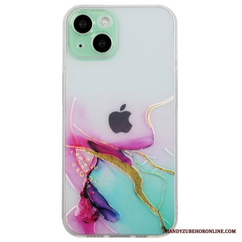 Etui do iPhone 15 Plus Styl Marmurowy