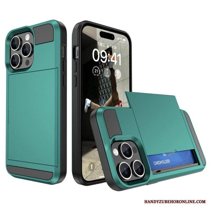 Etui do iPhone 15 Plus Zapinane Na Zamek Etui Na Karty