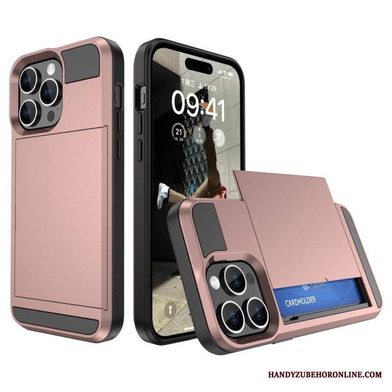 Etui do iPhone 15 Plus Zapinane Na Zamek Etui Na Karty